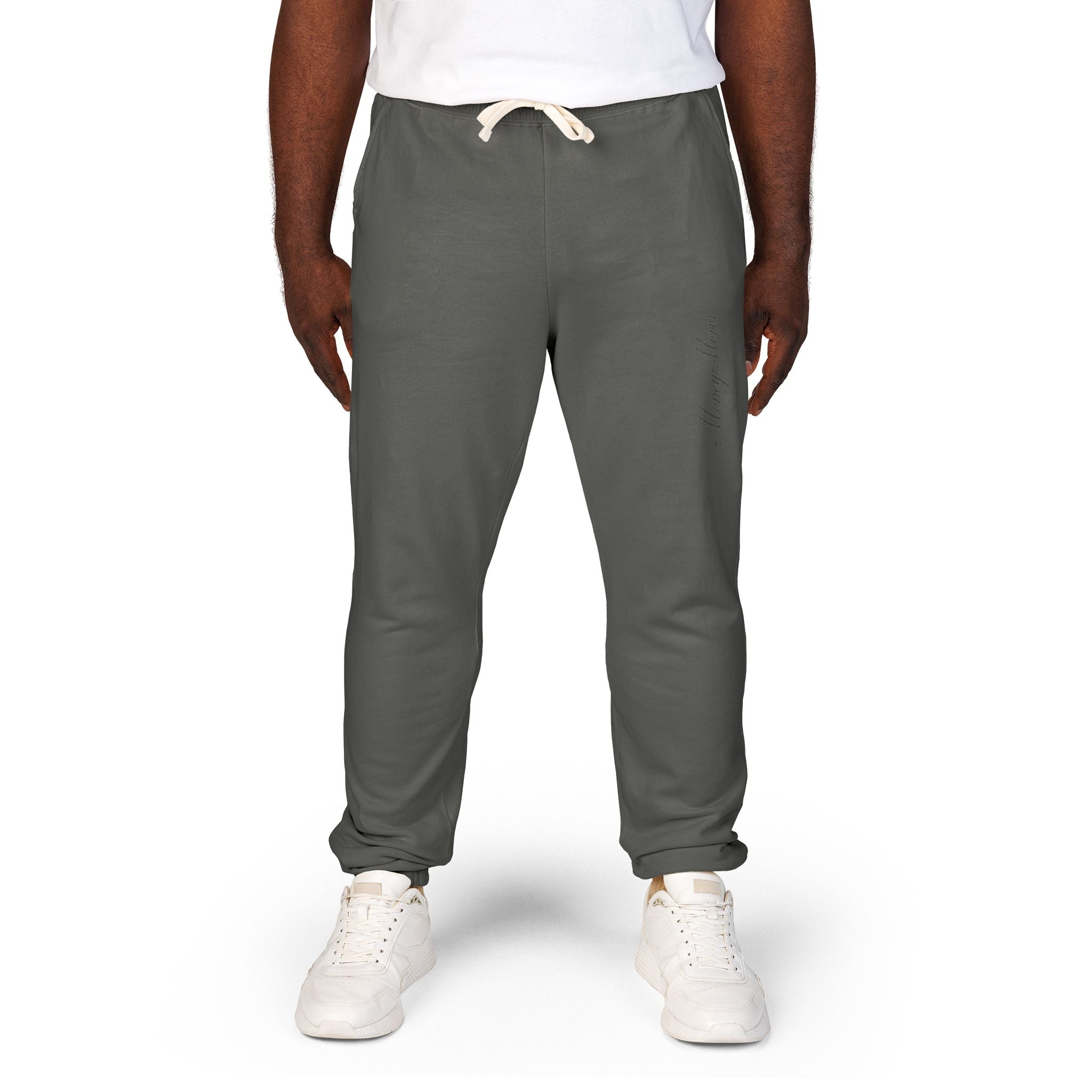 Garment-Dyed Fleece Sweatpants