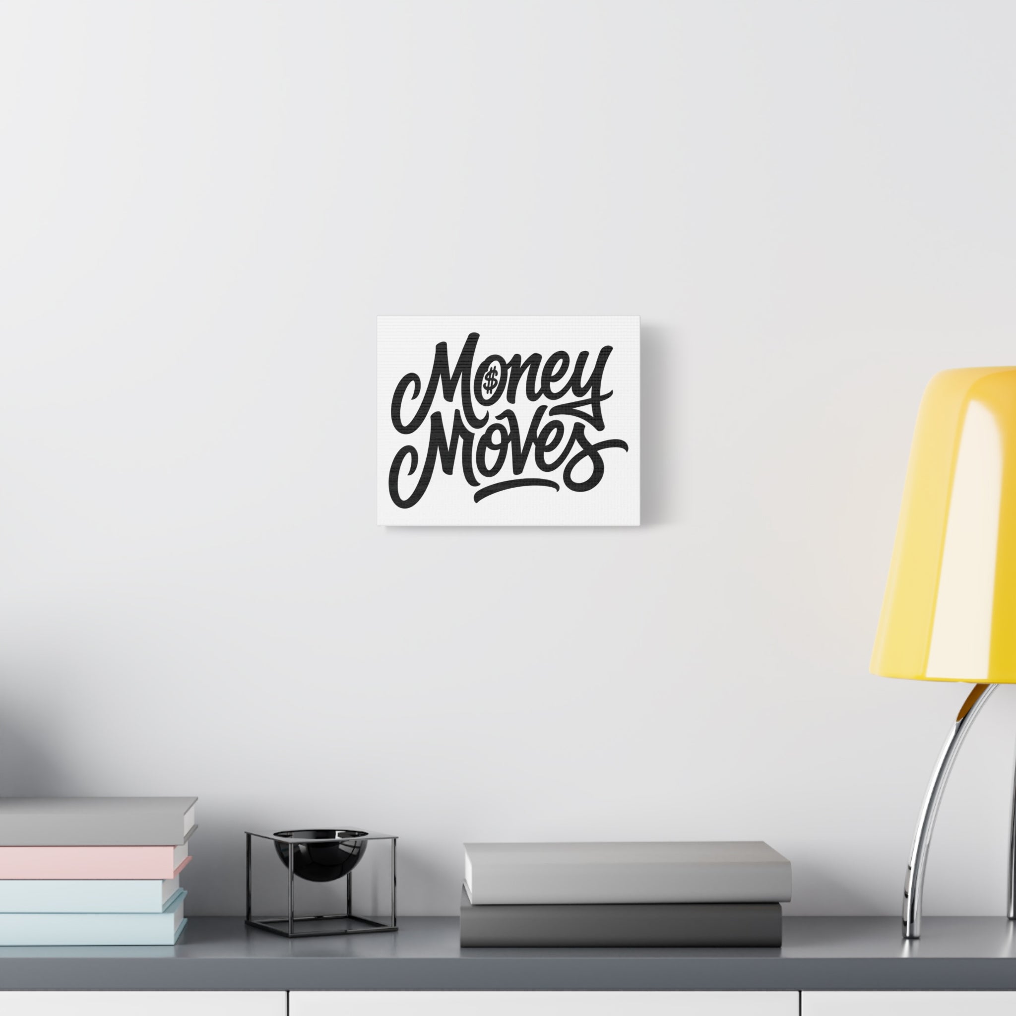 Money Moves Canvas Wall Art