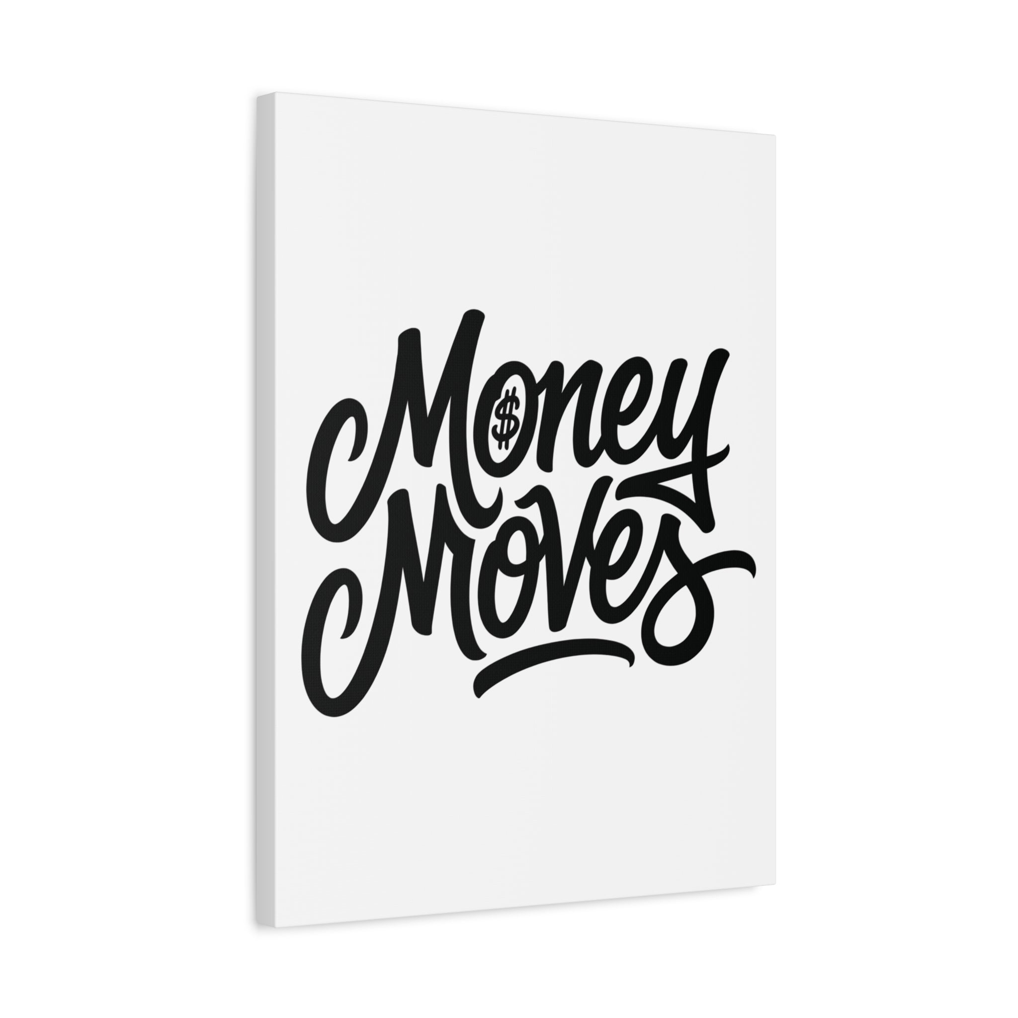 Money Moves Canvas Wall Art