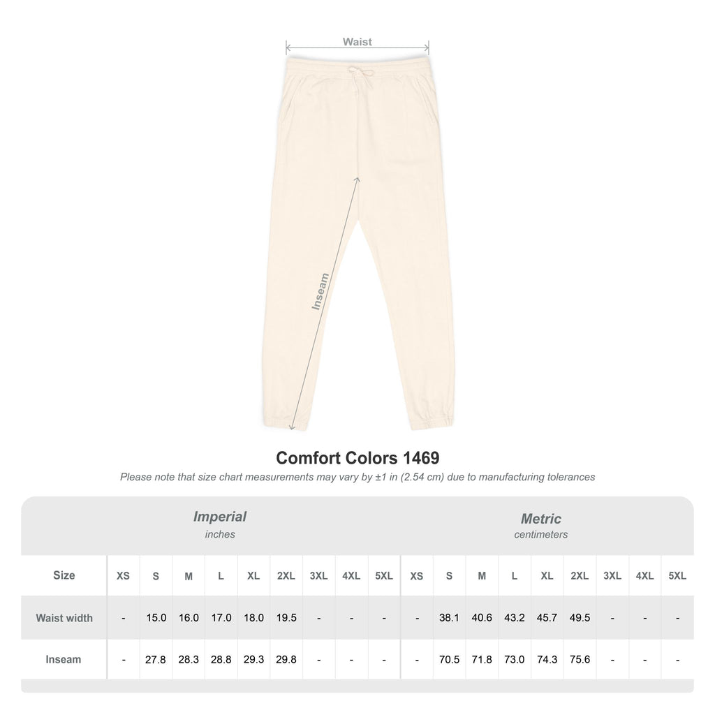 Garment-Dyed Fleece Sweatpants