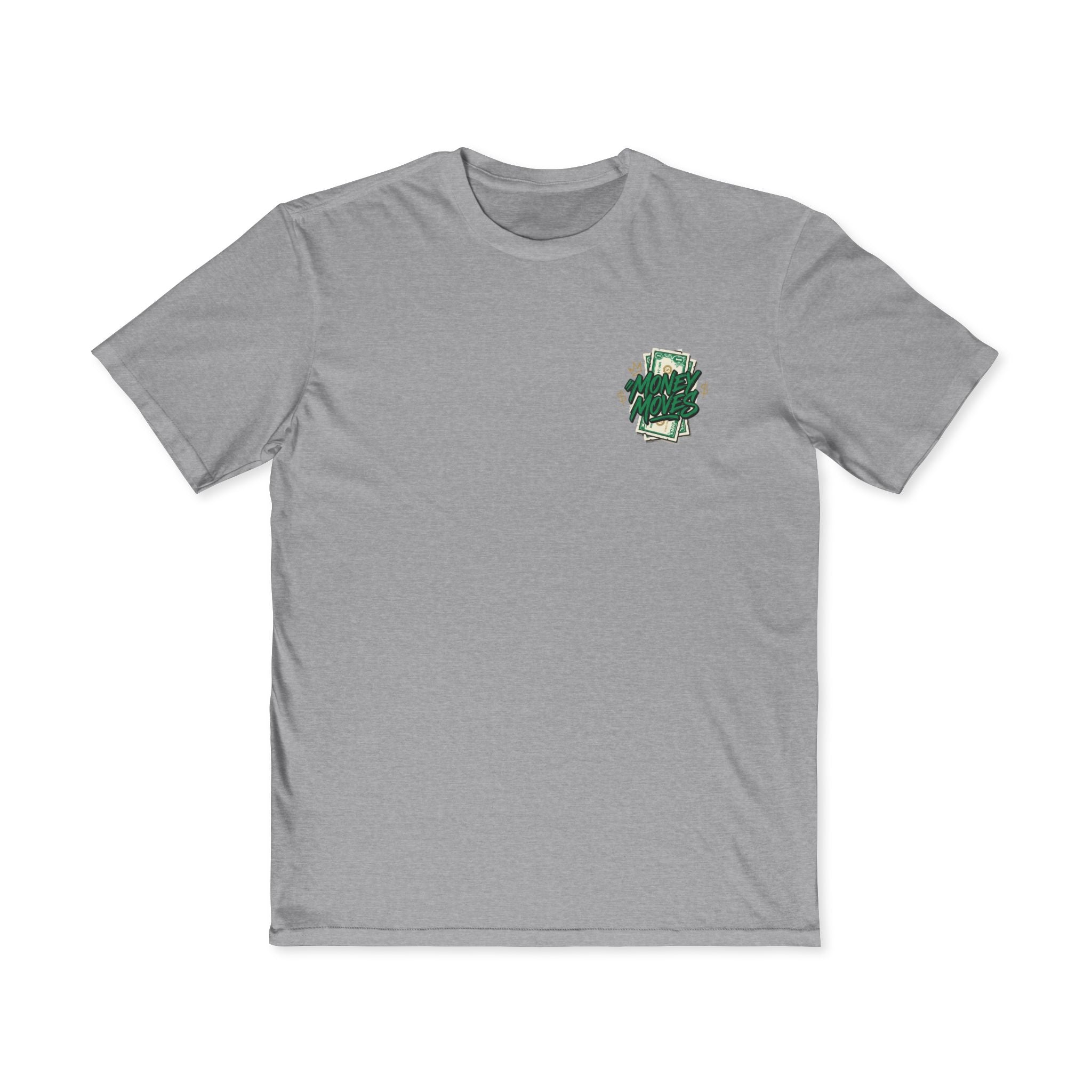 Money Moves Green Skull Graphic Tee