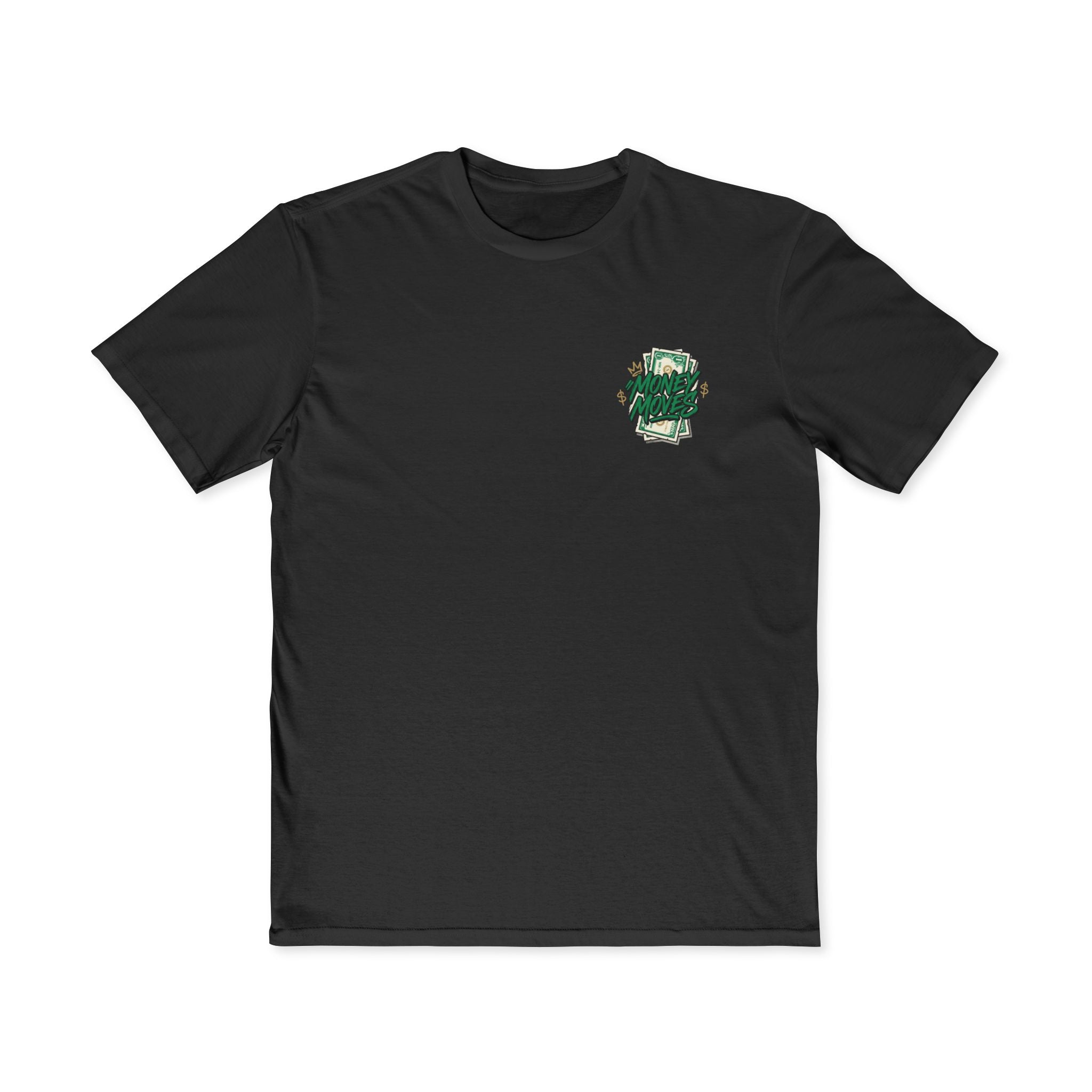 Money Moves Green Skull Graphic Tee