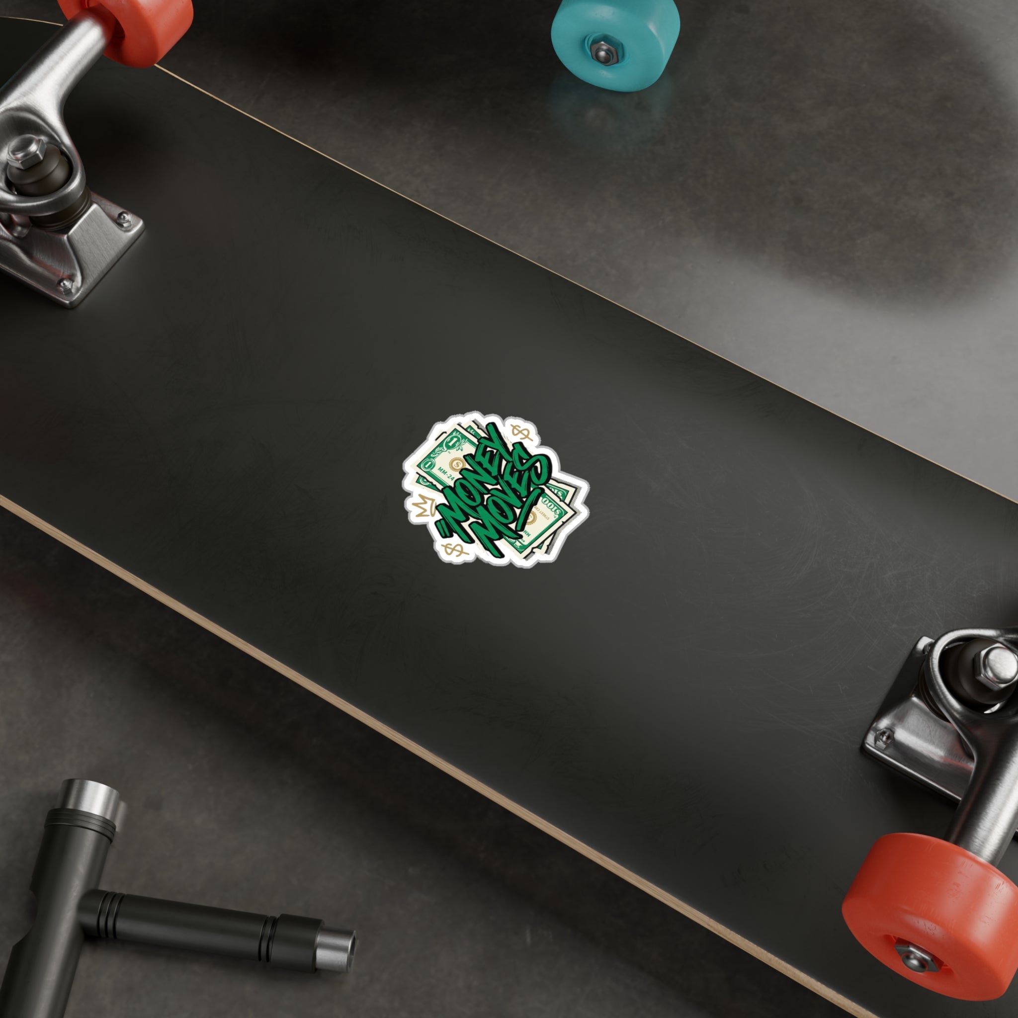Money Moves Cash Sticker