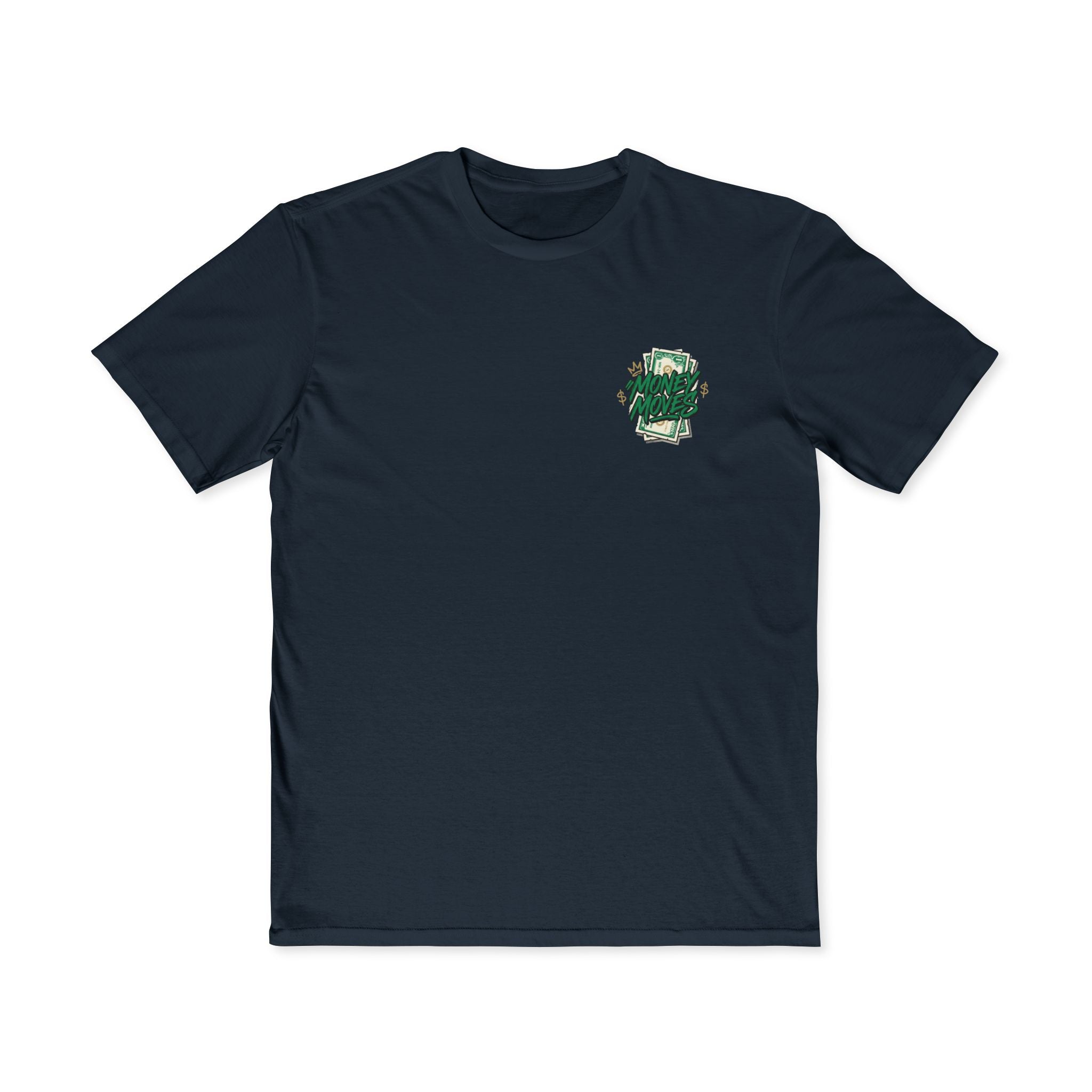 Money Moves Green Skull Graphic Tee